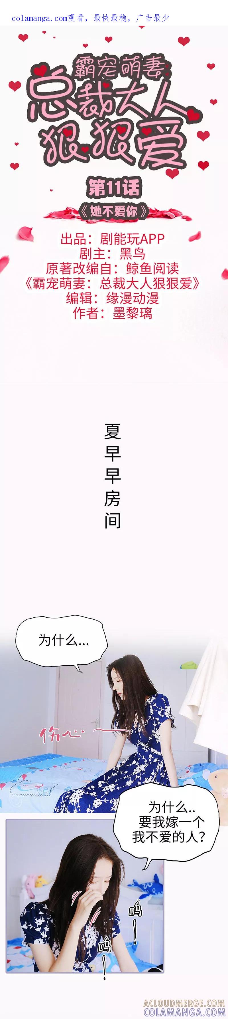 《霸宠萌妻：总裁大人狠狠爱》第11话 第1页