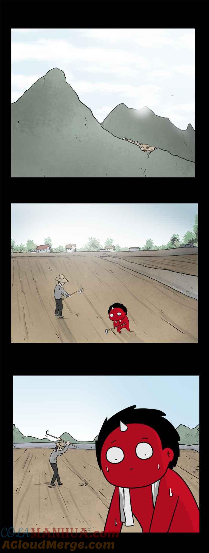 百鬼夜行志・一夜怪谈之卷 - [第480话] 淹水 - 第2张图