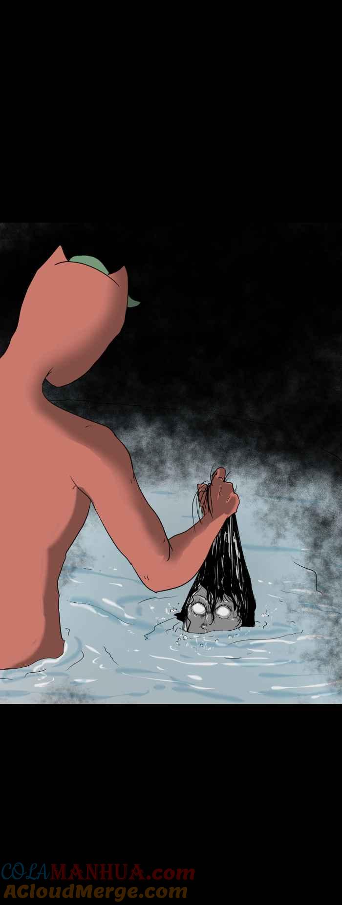 百鬼夜行志・一夜怪谈之卷 - [第515话] 河边戏水 - 第4张图