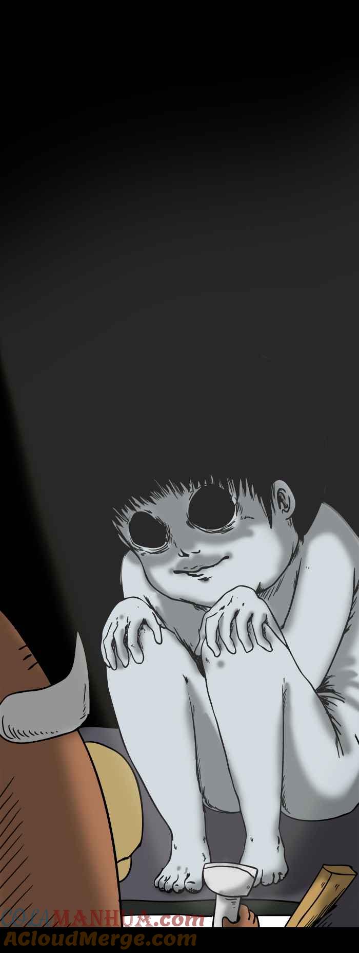 百鬼夜行志・一夜怪谈之卷 - [第73话] 天花板上的小孩 - 第4张图