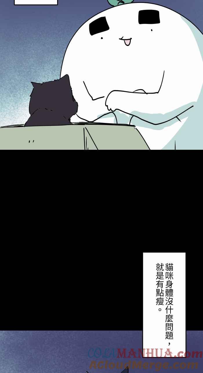 百鬼夜行志・一夜怪谈之卷 - [第863话] 很瘦的猫 - 第3张图