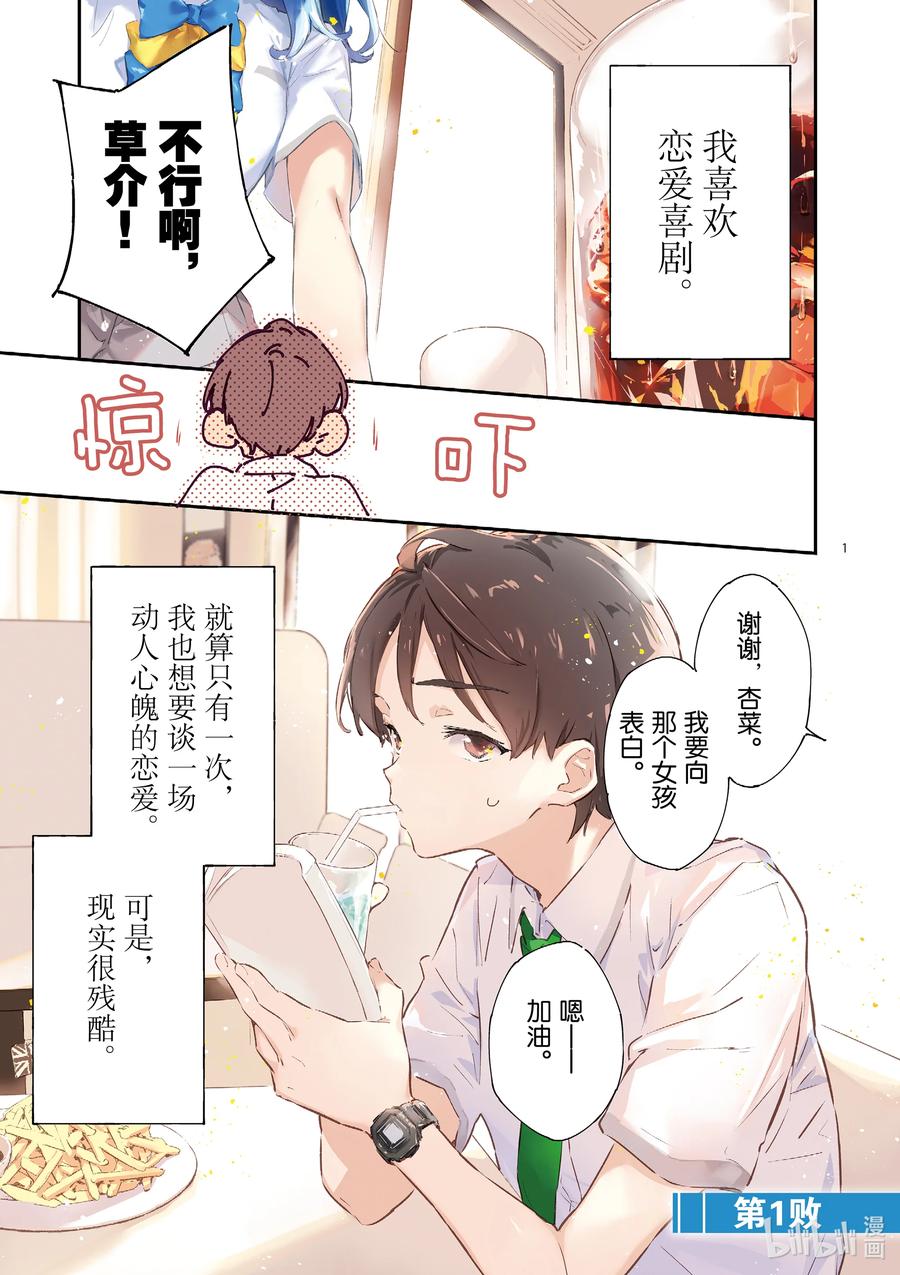 败犬女主太多了！@comic 第一败 Hello八奈见杏菜 第4页