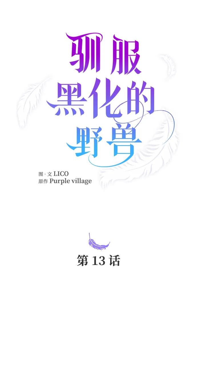 驯服黑化的野兽 - 第13话 - 第12张图