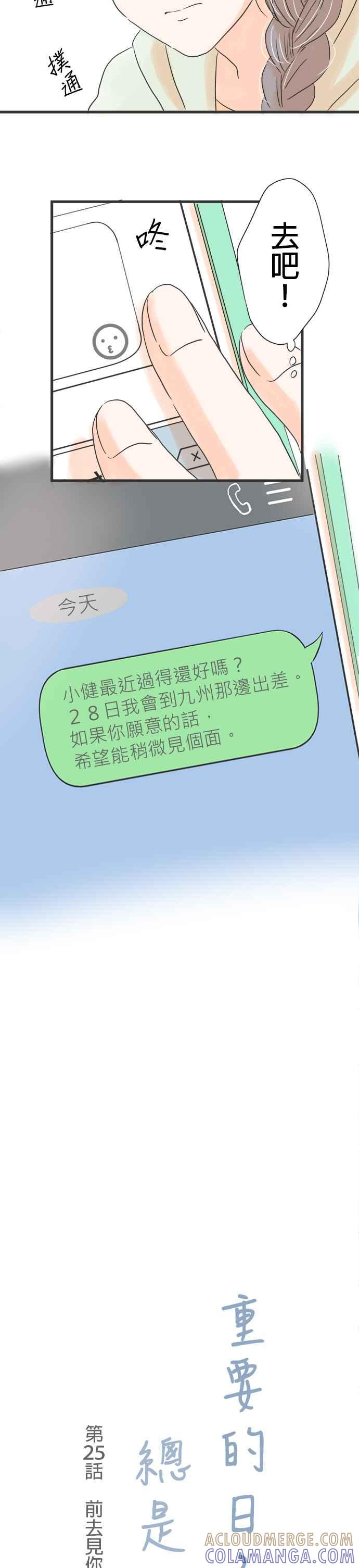 《重要的日子总是雨》第25话 前去见你… 第7页