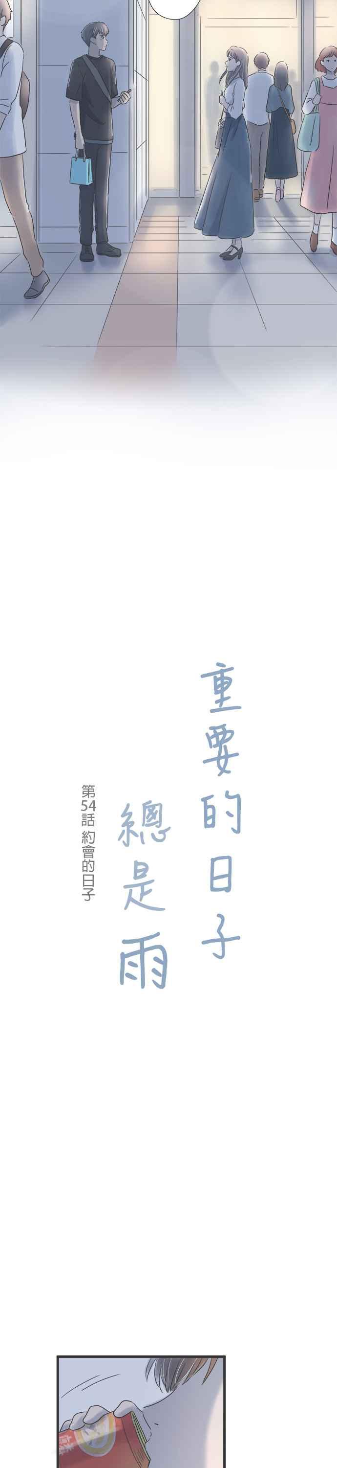 《重要的日子总是雨》第54话 约会的日子 第2页