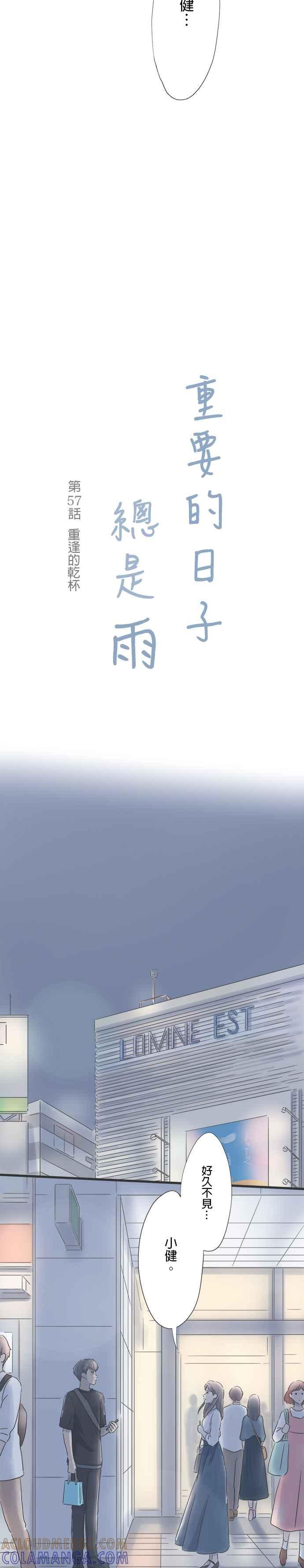 《重要的日子总是雨》第57话 重逢的干杯 第5页