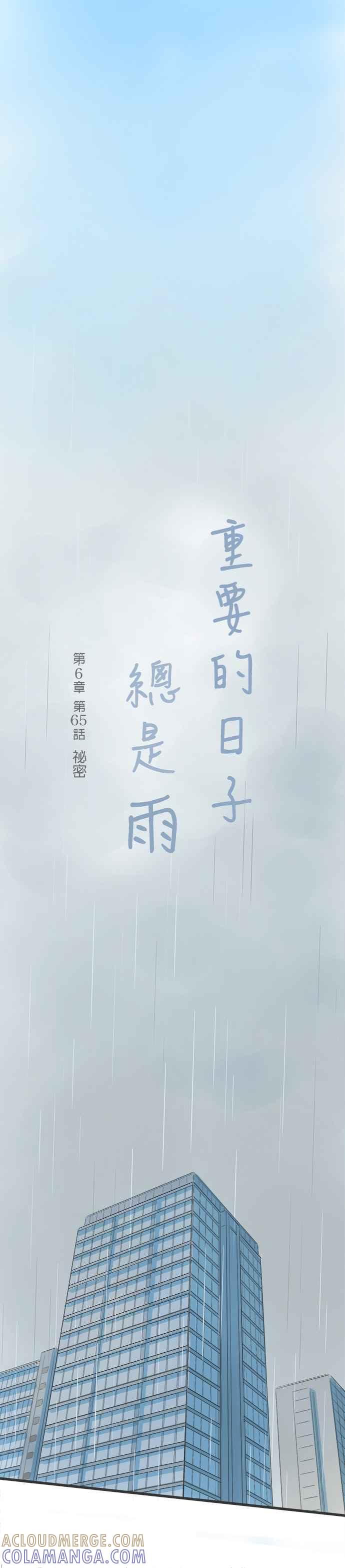 《重要的日子总是雨》第65话 祕密 第5页
