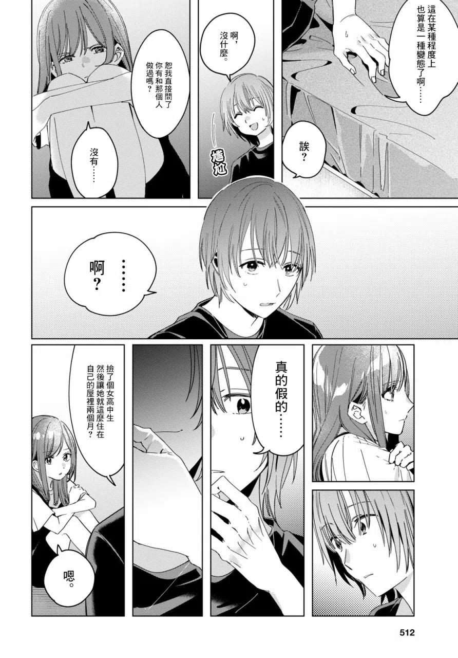 《剃须。然后捡到女高中生》21 「美由」与矢口 第6页