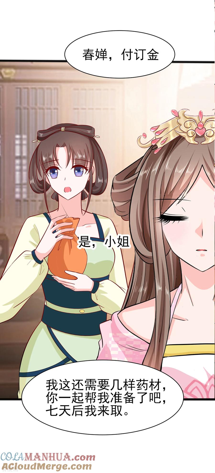 《穿越王妃，夫君别找虐》第12话 崔姨娘请的人到了 第17页