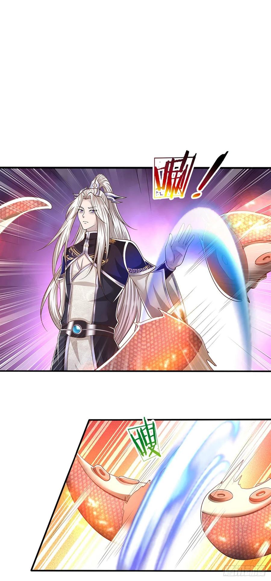 被困百万年：弟子遍布诸天万界 第100话 八尾天兽，灵溪五灵 第2页