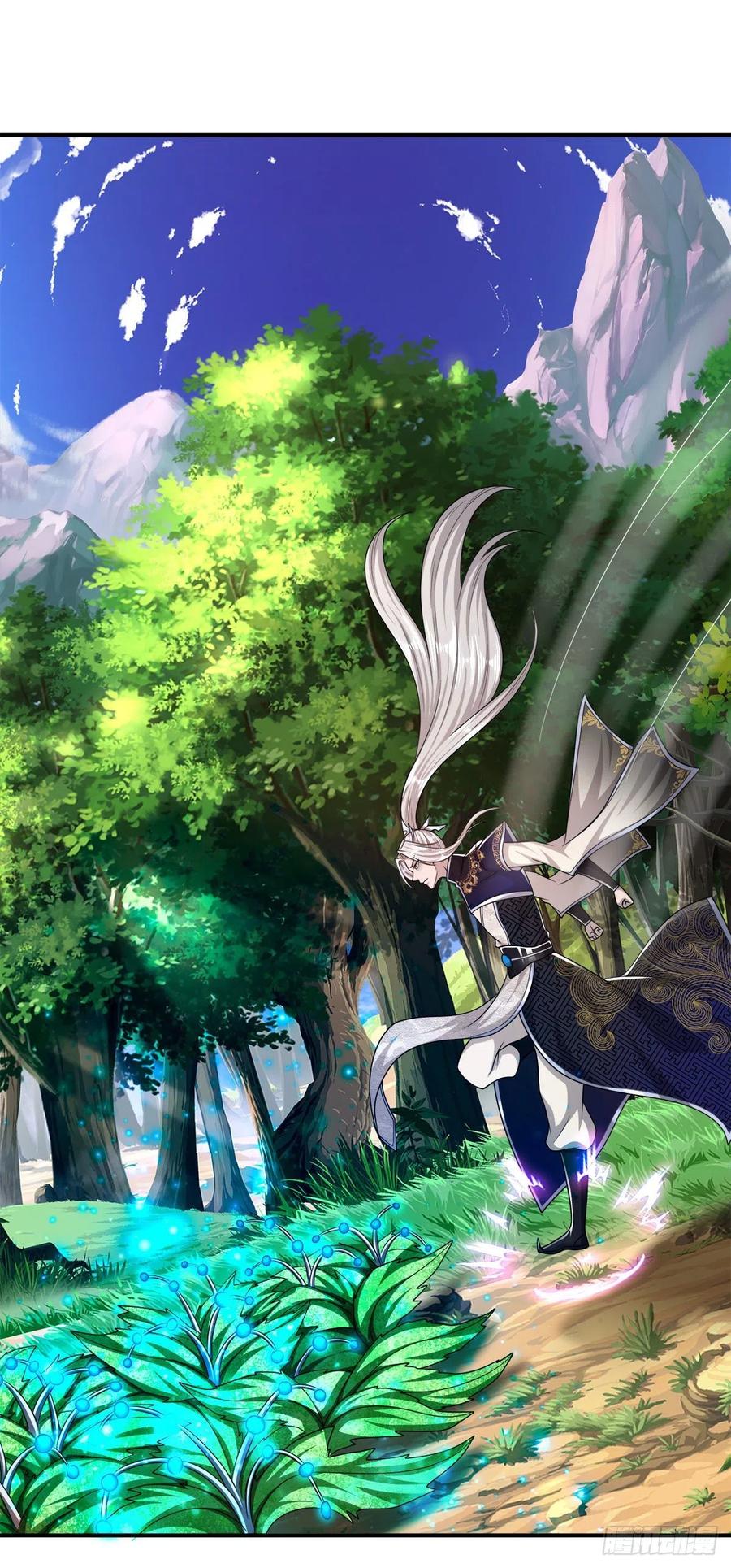 被困百万年：弟子遍布诸天万界 第105话 木向于音，采胎息草 第14页