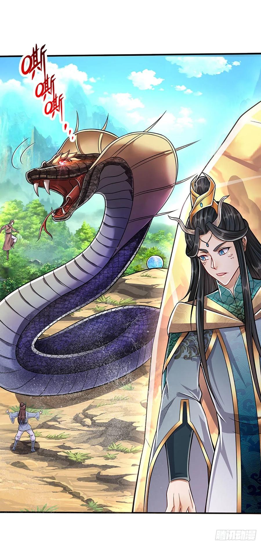 被困百万年：弟子遍布诸天万界 第139话 明目张胆，石砸妖兽 第14页