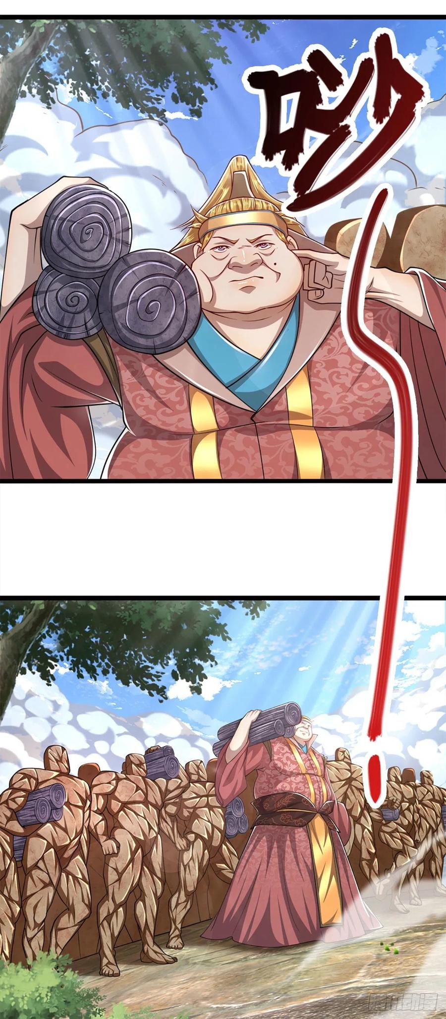 被困百万年：弟子遍布诸天万界 第73话 缩小石人，枯木建殿 第4页