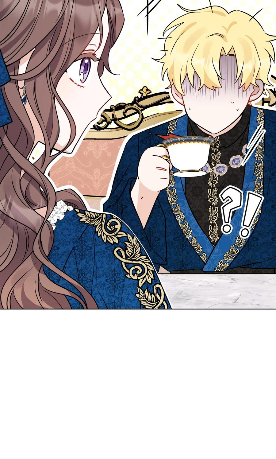 《被抛弃的女主迎来了幸福》62 剑拔弩张的餐桌 第48页