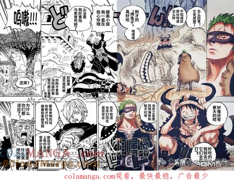 海贼王 第1127话 谜之国的冒险 第13页