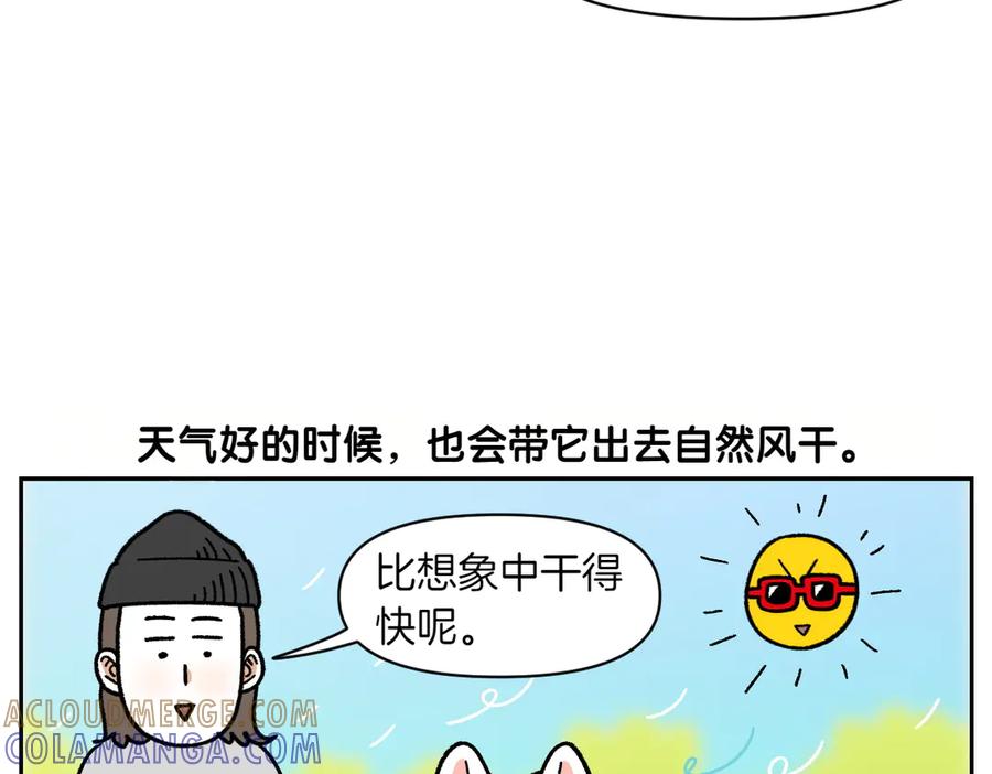 《我的狗子叫棉花》第50话 超强风吹干 第13页
