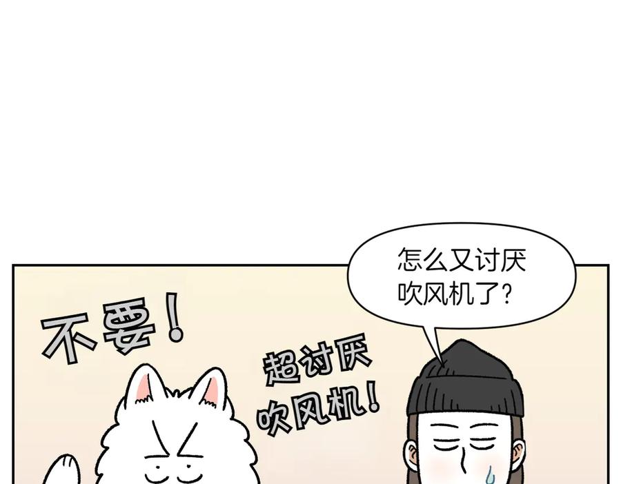 《我的狗子叫棉花》第50话 超强风吹干 第6页
