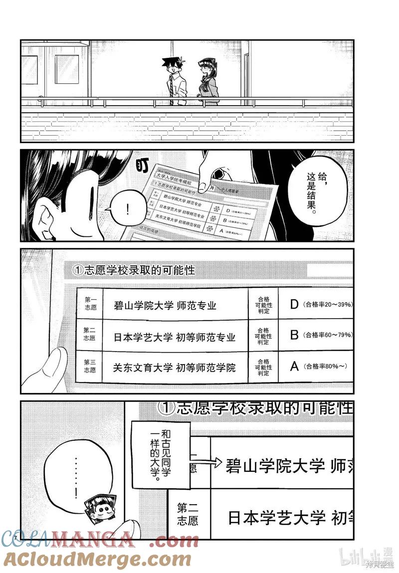 古见同学是沟通鲁蛇。 第472话 第7页