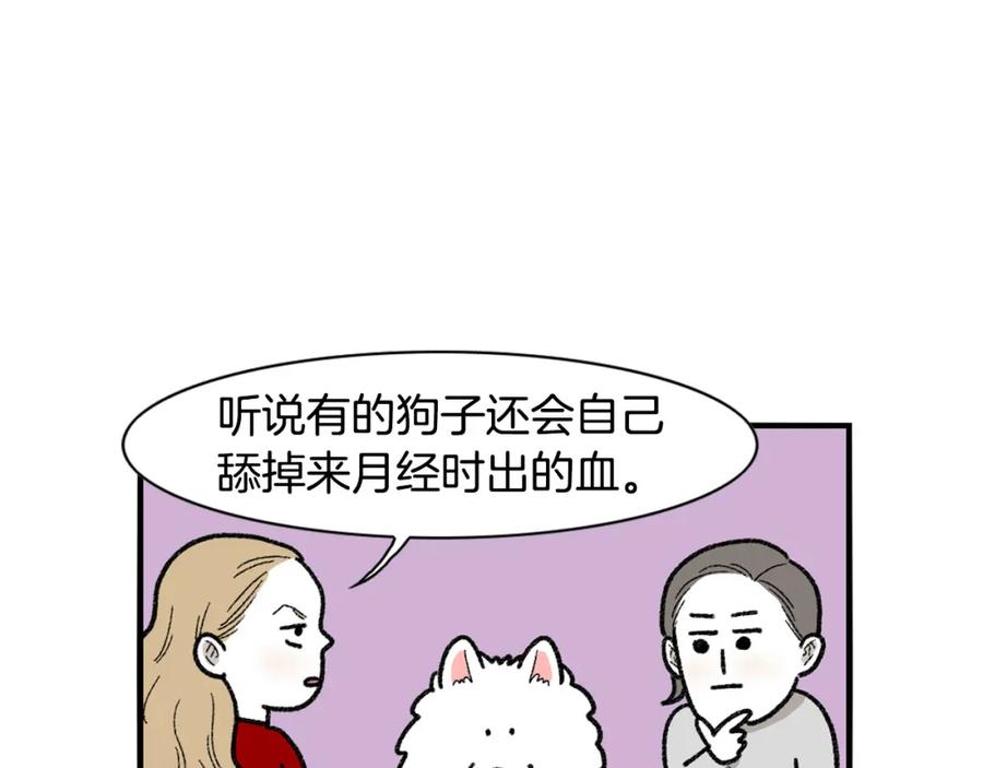 《我的狗子叫棉花》第43话 狗狗的例假 第51页