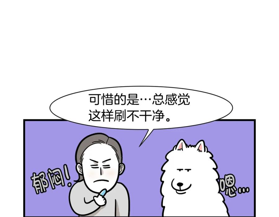 《我的狗子叫棉花》第50话 刷牙示范 第51页