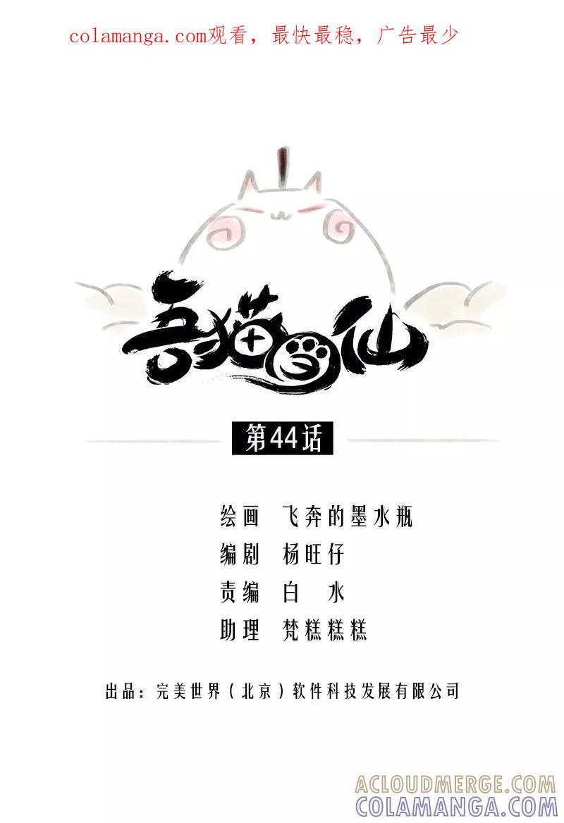 《吾猫当仙》第44话 第1页