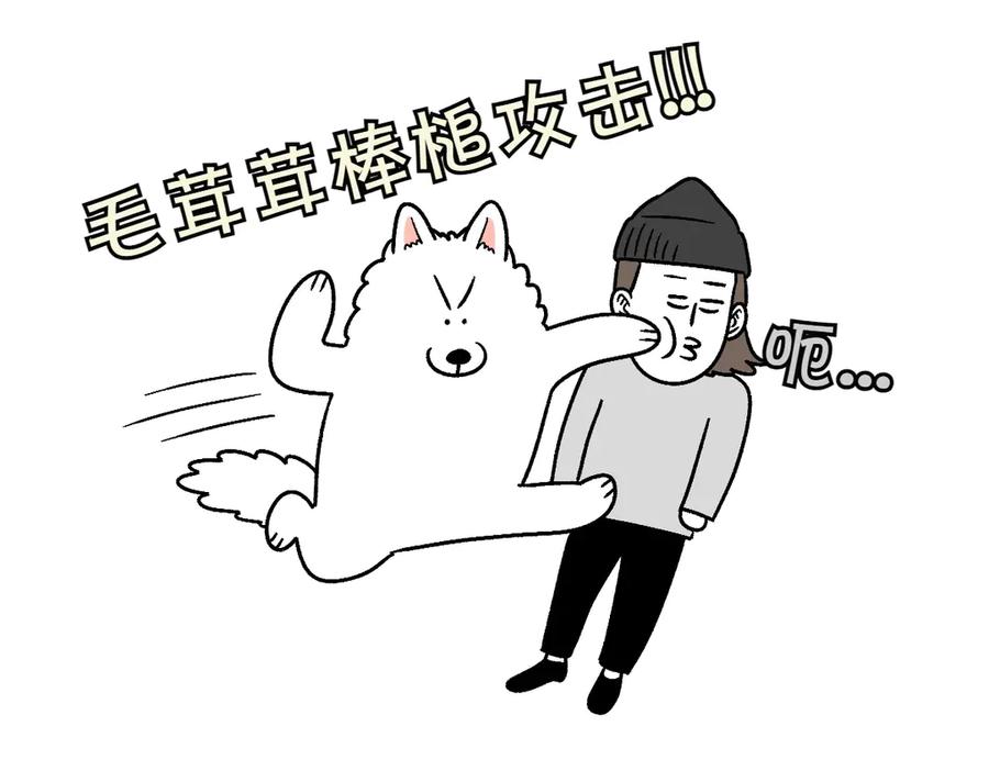 《我的狗子叫棉花》第11话 狗咬胶 第47页