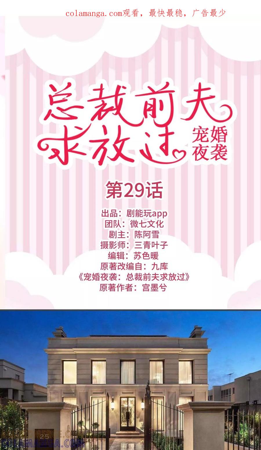 《宠婚夜袭：总裁前夫求放过》第29话 第1页
