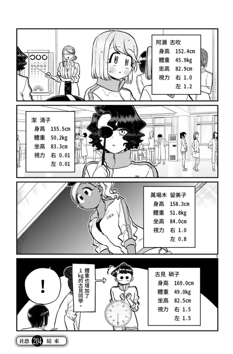 古见同学是沟通鲁蛇。 第15卷 第156页