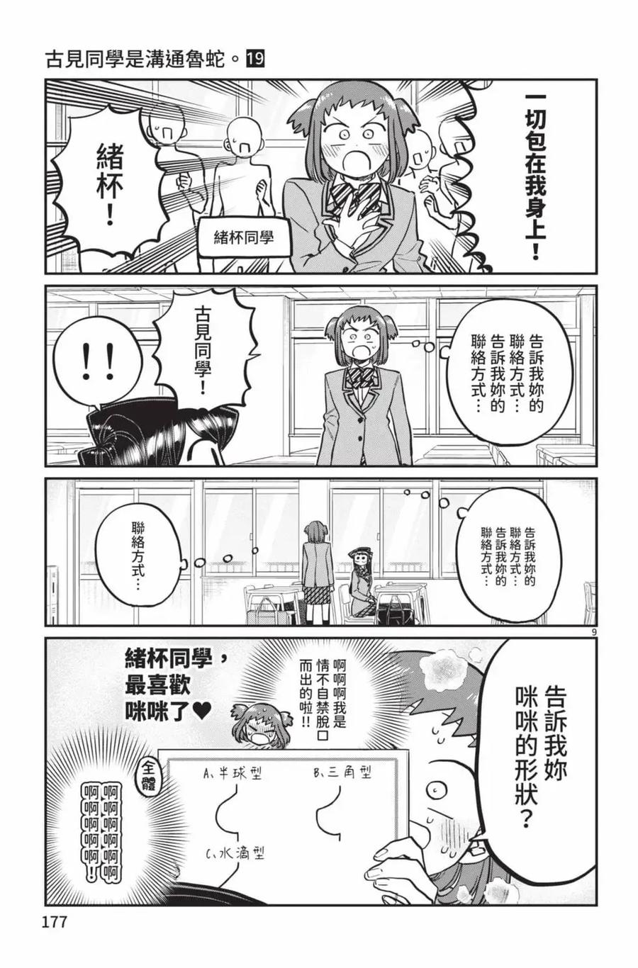 古见同学是沟通鲁蛇。 第19卷 第178页