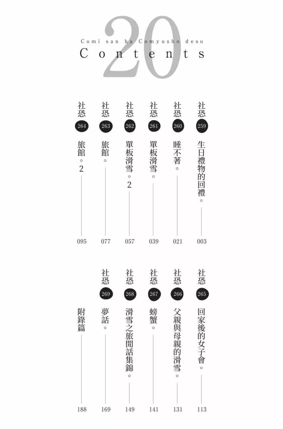 古见同学是沟通鲁蛇。 第20卷 第3页