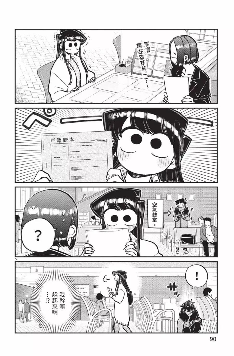 古见同学是沟通鲁蛇。 第21卷 第91页