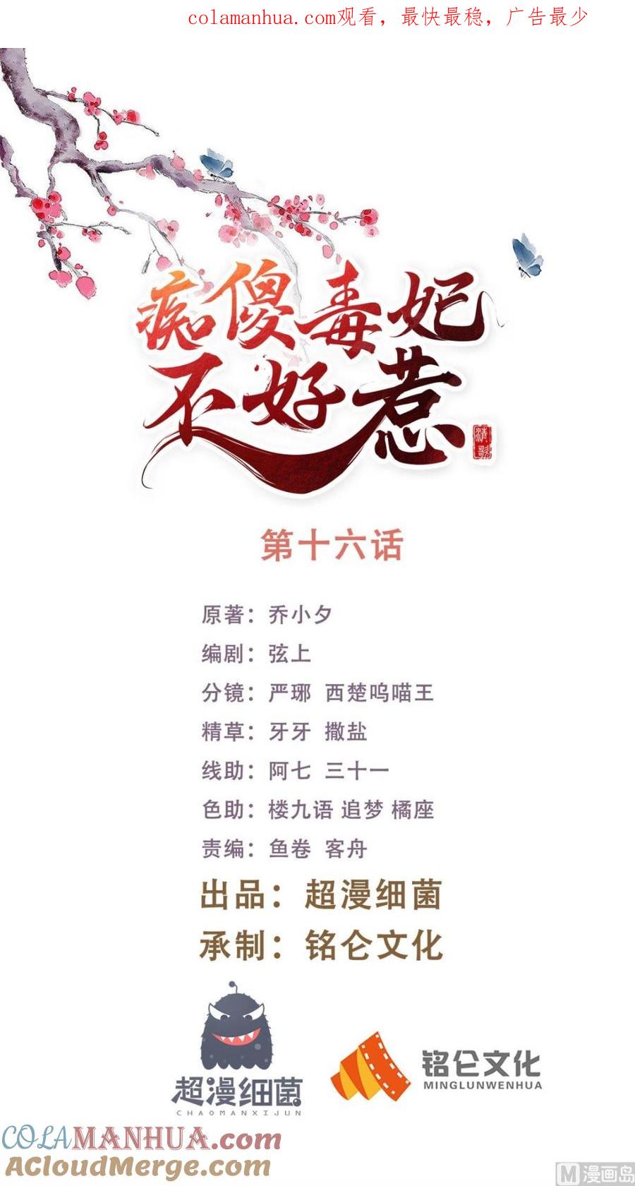 《痴傻毒妃不好惹》第16话 身世之谜 第1页