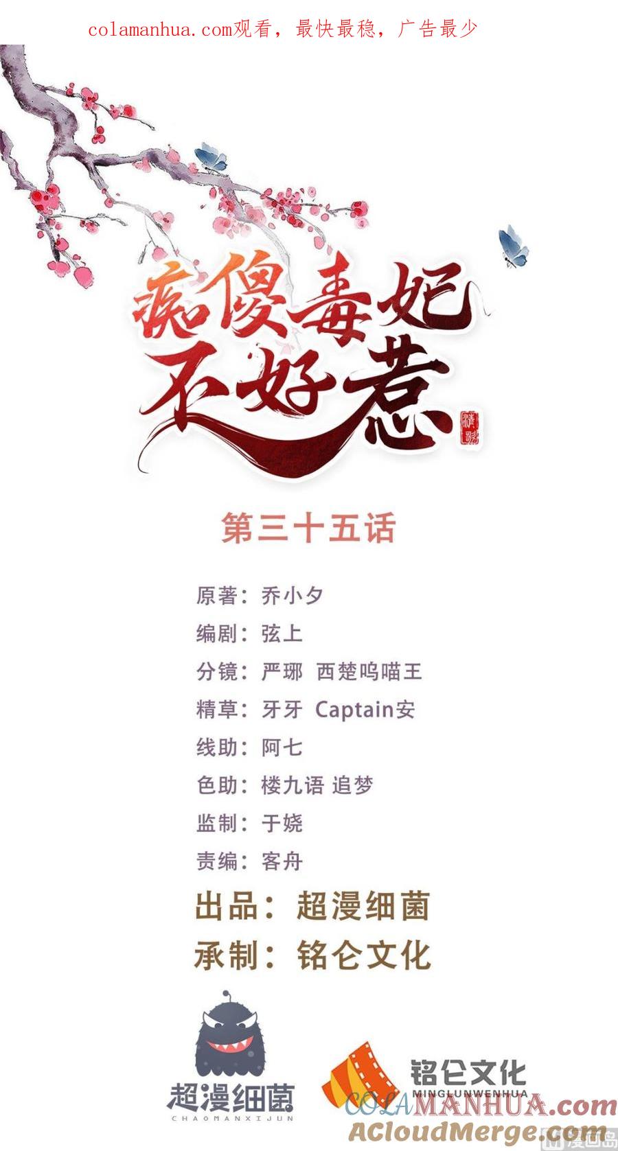 《痴傻毒妃不好惹》第35话 意外 第1页