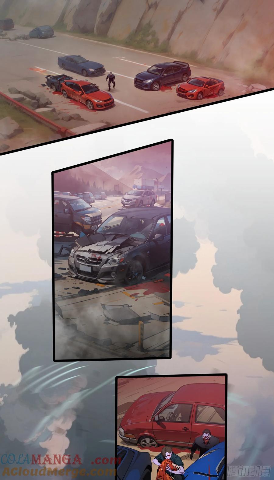 邪神降世，我有一座大凶狱 - 第20话：丧尸化开始，全城沦陷 - 第21张图