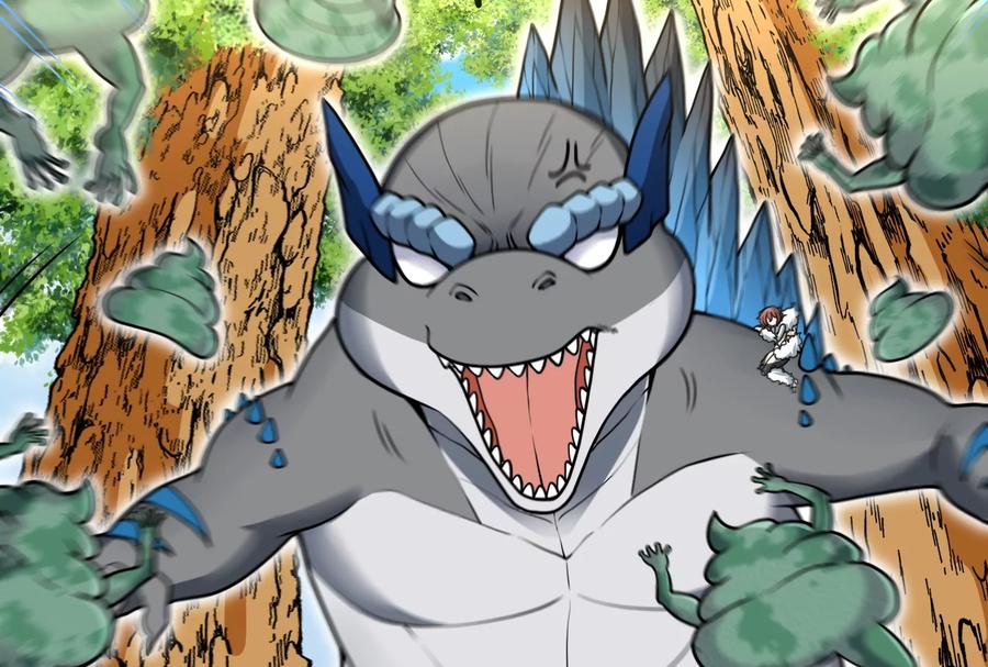 重生为怪兽什么鬼 - 第14话 狂奔的暴食兽 - 第102张图