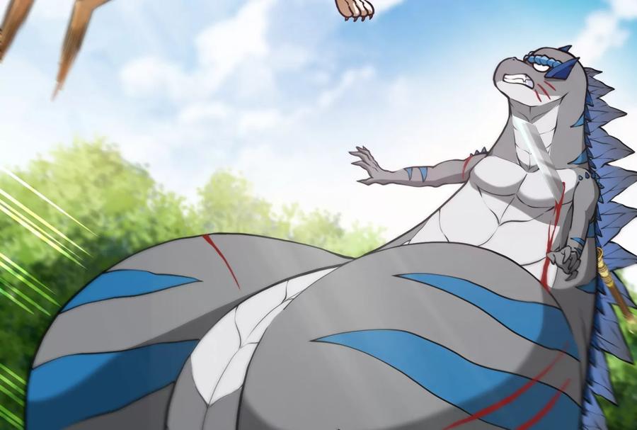 重生为怪兽什么鬼 - 第19话 二VS二 - 第67张图