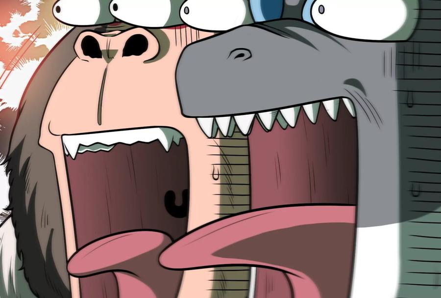 重生为怪兽什么鬼 - 第26话 毒液弹弹弹 - 第102张图