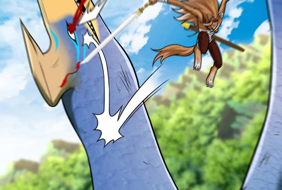 重生为怪兽什么鬼 - 第33话 龙骑士兵驰狼 - 第28张图