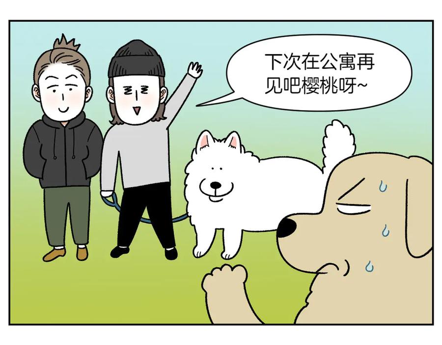 《我的狗子叫棉花》第51话 没有狗狗就互不相识的人们 第48页
