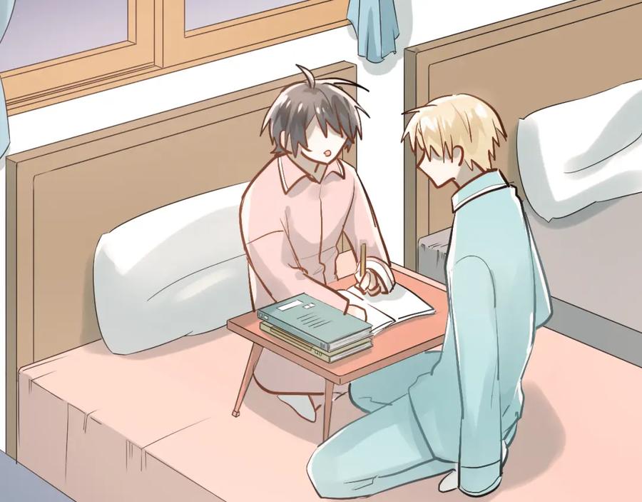 《当校霸爱上学霸》第91话 为宿舍而战！ 第55页