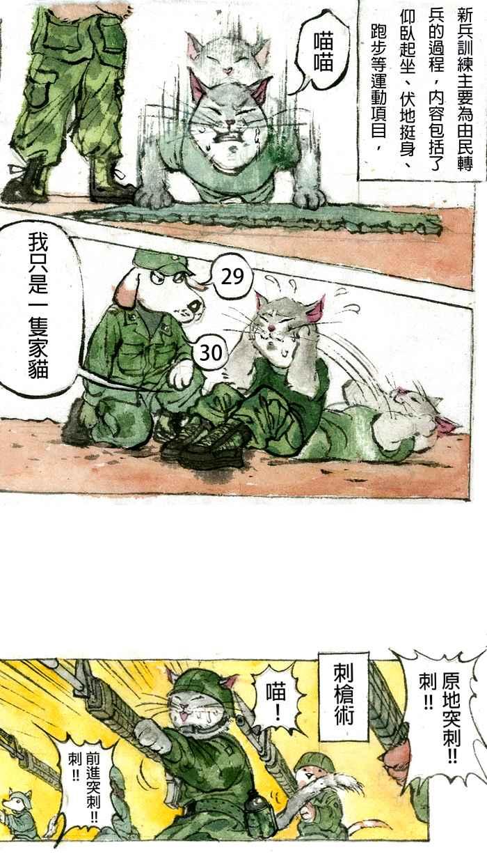 猫剑客 【军旅特别篇】 布布大兵日记 第8页