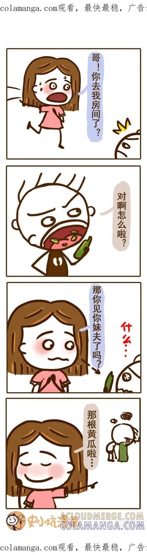 《史小坑漫画》史小坑问：妹夫如果不是人该怎么办 第1页