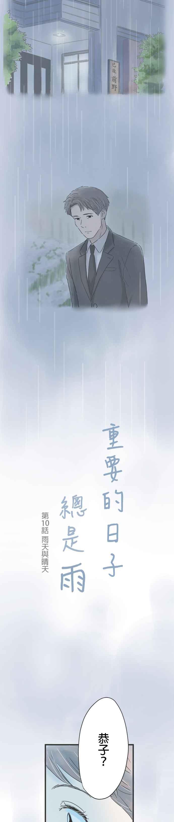 《重要的日子总是雨》第10话 雨天与晴天 第2页