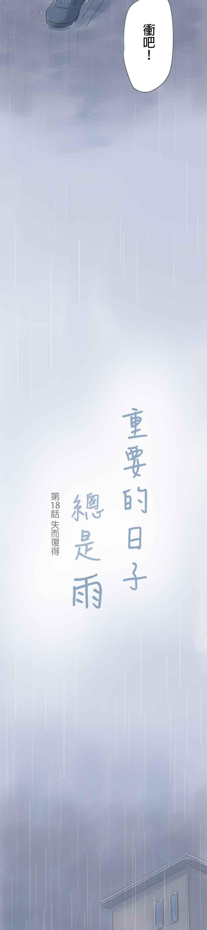 《重要的日子总是雨》第18话 失而复得 第2页