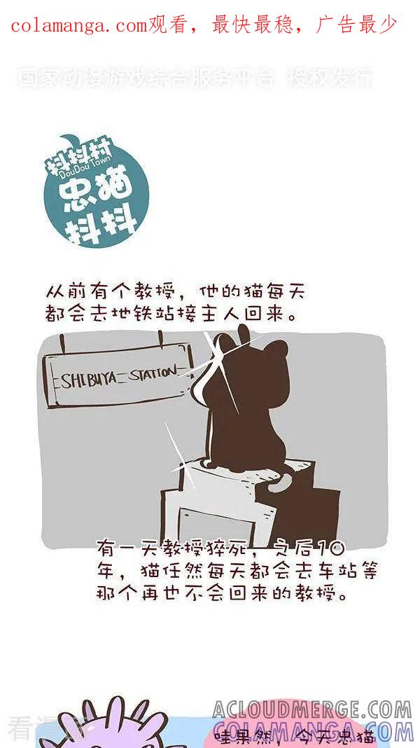 《抖抖村》六话 忠猫抖抖 第1页