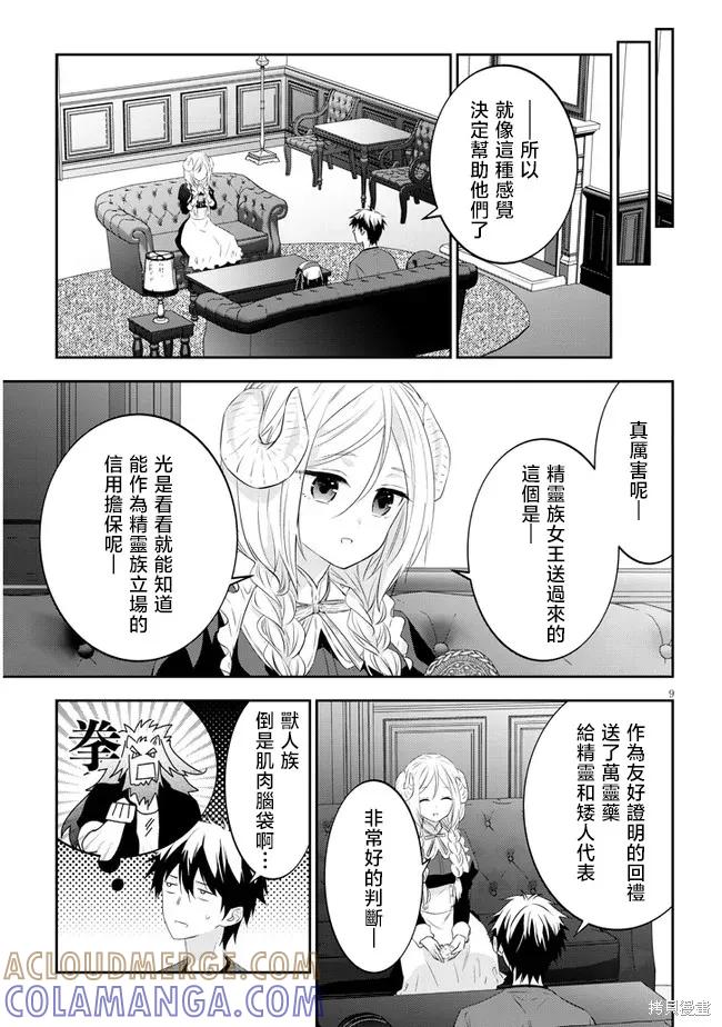 《魔王建造地下城转生到异世界建造人外娘的专属乐园吧》第53话 第9页