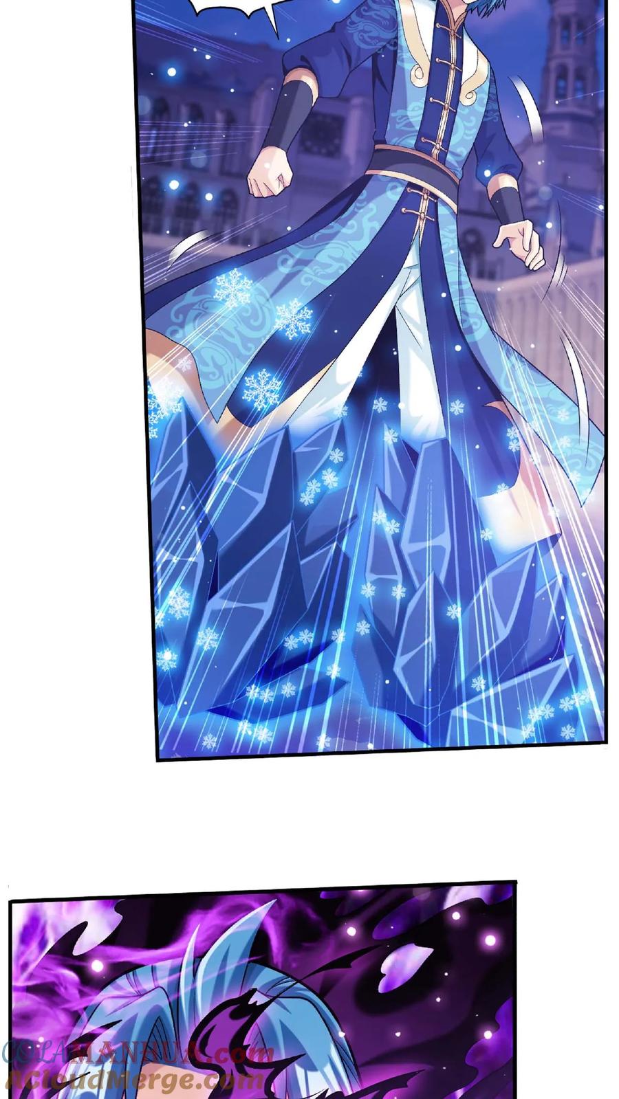 《斗破苍穹之大主宰》第664话 牧尘VS邱太阴1 第27页