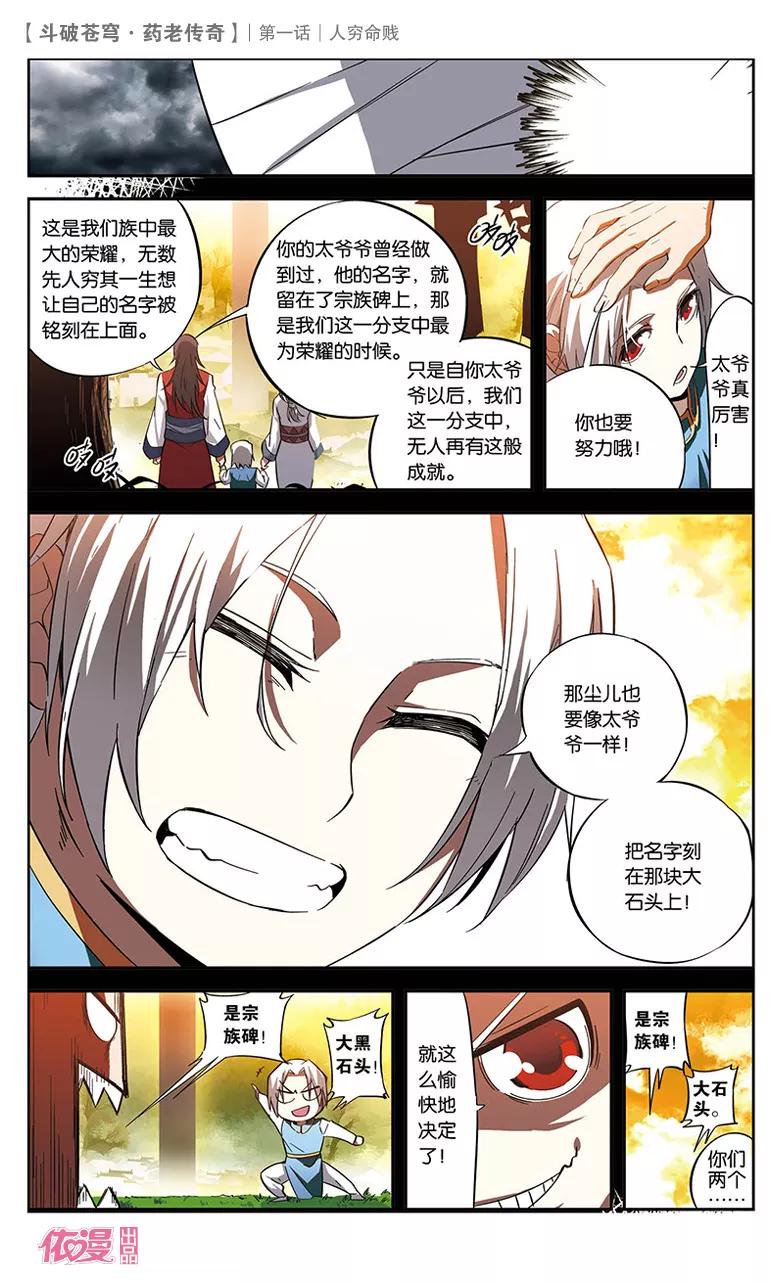 斗破苍穹之药老传奇 第1话 人穷命贱 第24页