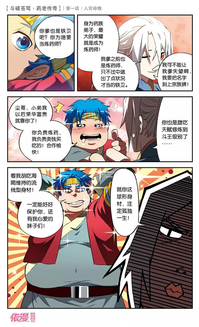 斗破苍穹之药老传奇 第1话 人穷命贱 第6页