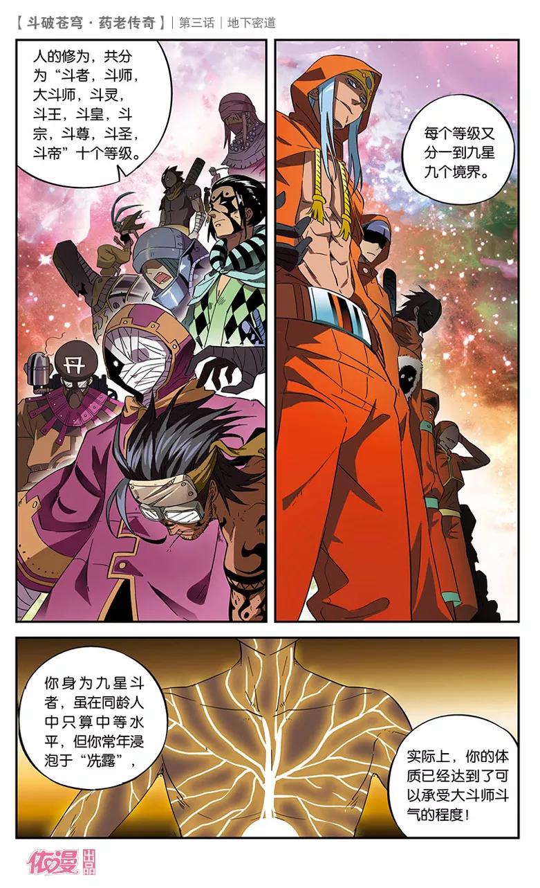 斗破苍穹之药老传奇 第3话 地下密道 第6页